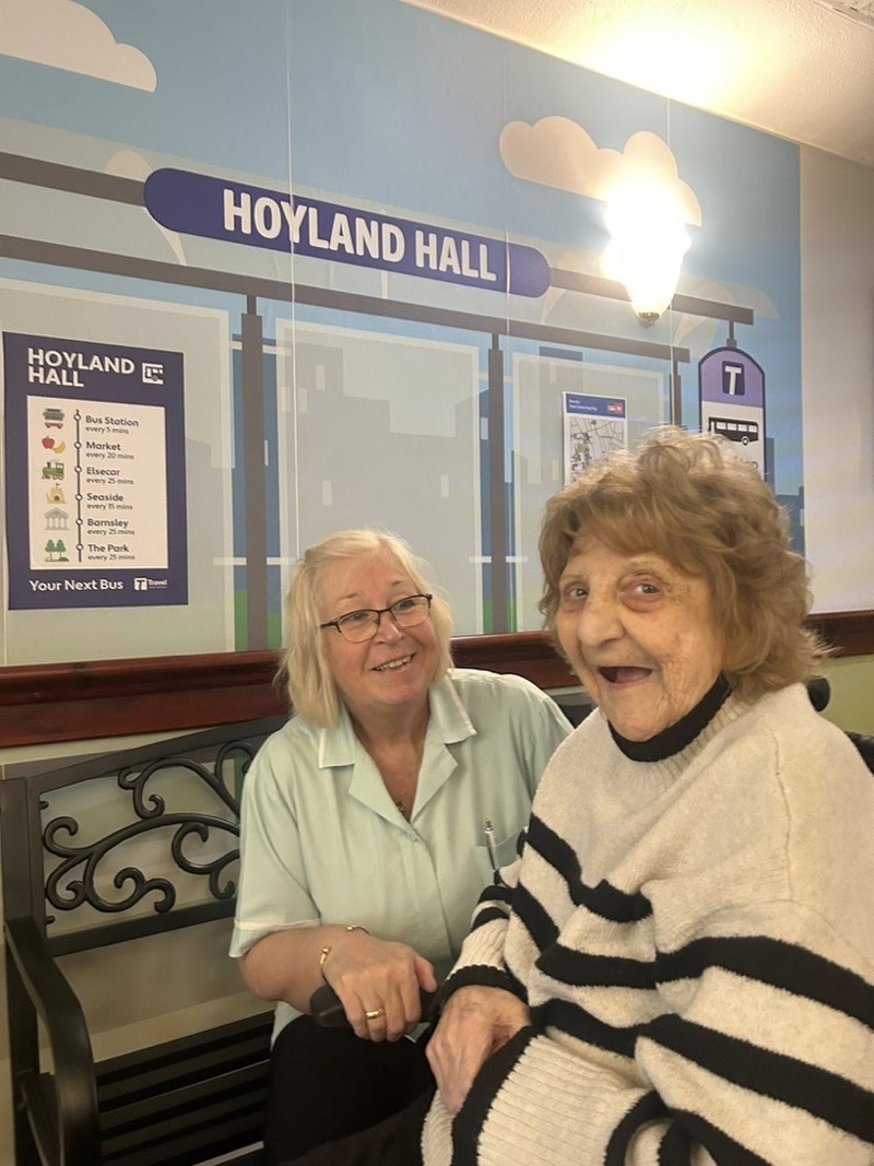 Other image for Care home’s new bus stop is just the ticket